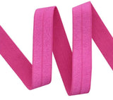 15-16mm / 5/8" width Solid Colour Fold Over Elastic