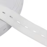 15/20/25/30mm width Button Hole Knit Elastic