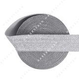 20mm / 3/4" width Glitter Thread Fold Over Elastic