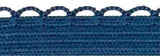 10mm / 3/8" width Solid Colour Picot Loop Edge Elastic