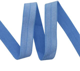 15-16mm / 5/8" width Solid Colour Fold Over Elastic