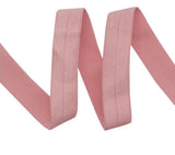 15-16mm / 5/8" width Solid Colour Fold Over Elastic