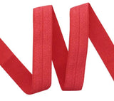 15-16mm / 5/8" width Solid Colour Fold Over Elastic