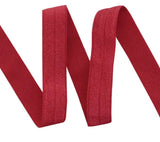 15-16mm / 5/8" width Solid Colour Fold Over Elastic