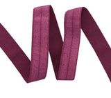 15-16mm / 5/8" width Solid Colour Fold Over Elastic