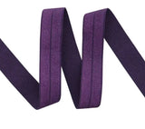 15-16mm / 5/8" width Solid Colour Fold Over Elastic