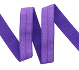 15-16mm / 5/8" width Solid Colour Fold Over Elastic