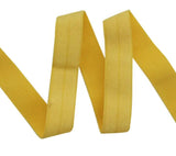 15-16mm / 5/8" width Solid Colour Fold Over Elastic