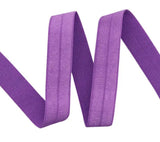 15-16mm / 5/8" width Solid Colour Fold Over Elastic
