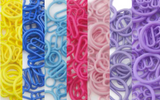15mm / 5/8" Plastic Lingerie O-Rings & Sliders & Hooks