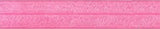 20mm / 3/4" width Solid Colour Fold Over Elastic