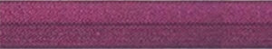 20mm / 3/4" width Solid Colour Fold Over Elastic