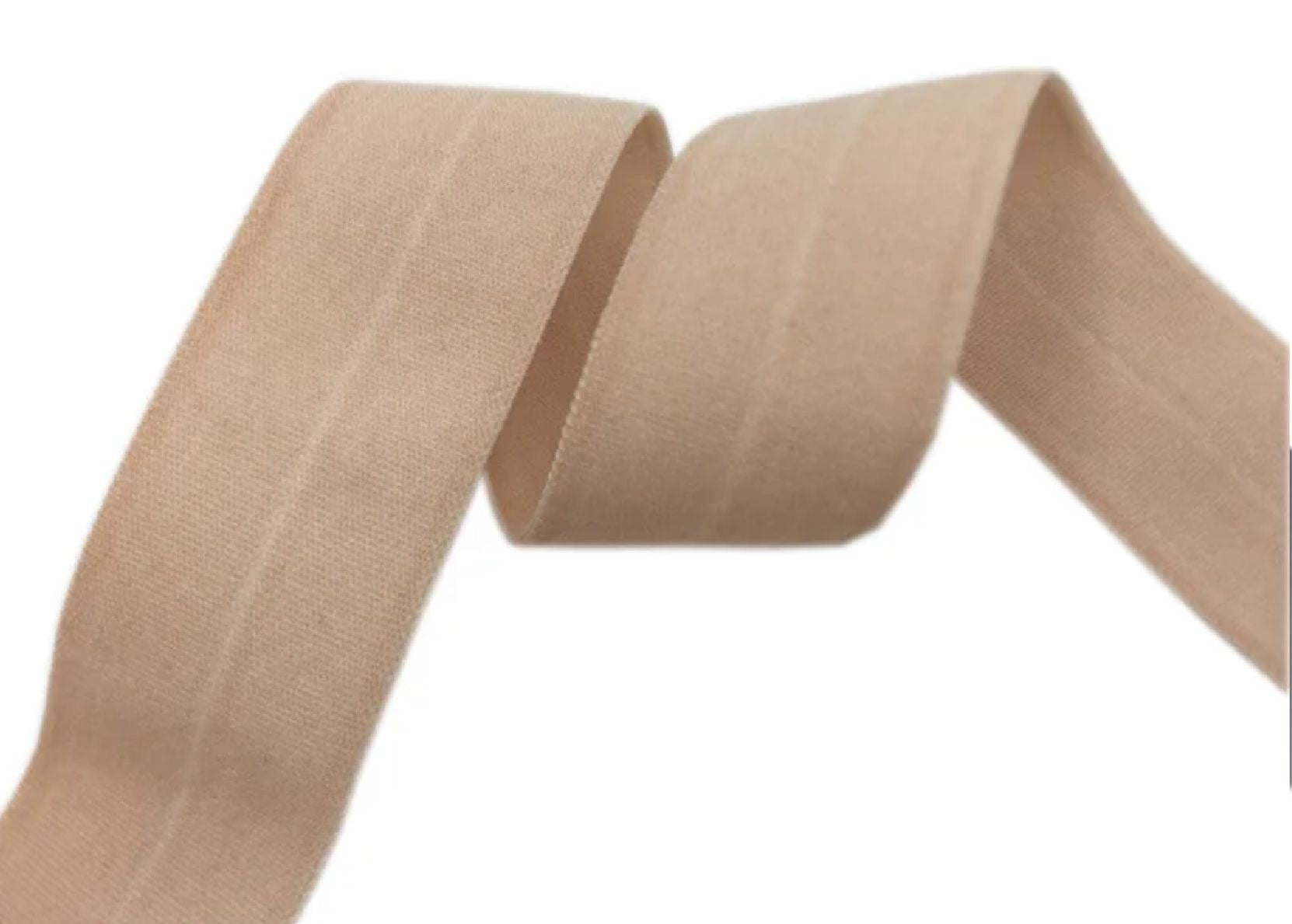 Fold-over Elastic 3/4in Brown - FULL ROLL Fold-over Elastic 3/4in Brown - FULL ROLL