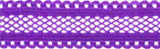 15mm / 5/8" width Solid Colour Picot Loop Mesh Elastic